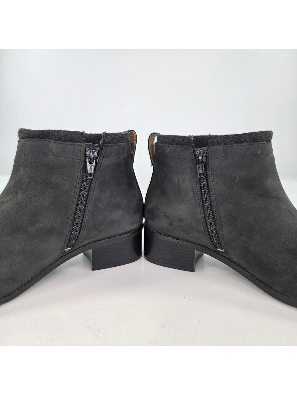 Vionic Joslyn black suede booties US 8 Weather Resistant wool-blend Ankle Boots - Picture 7 of 8